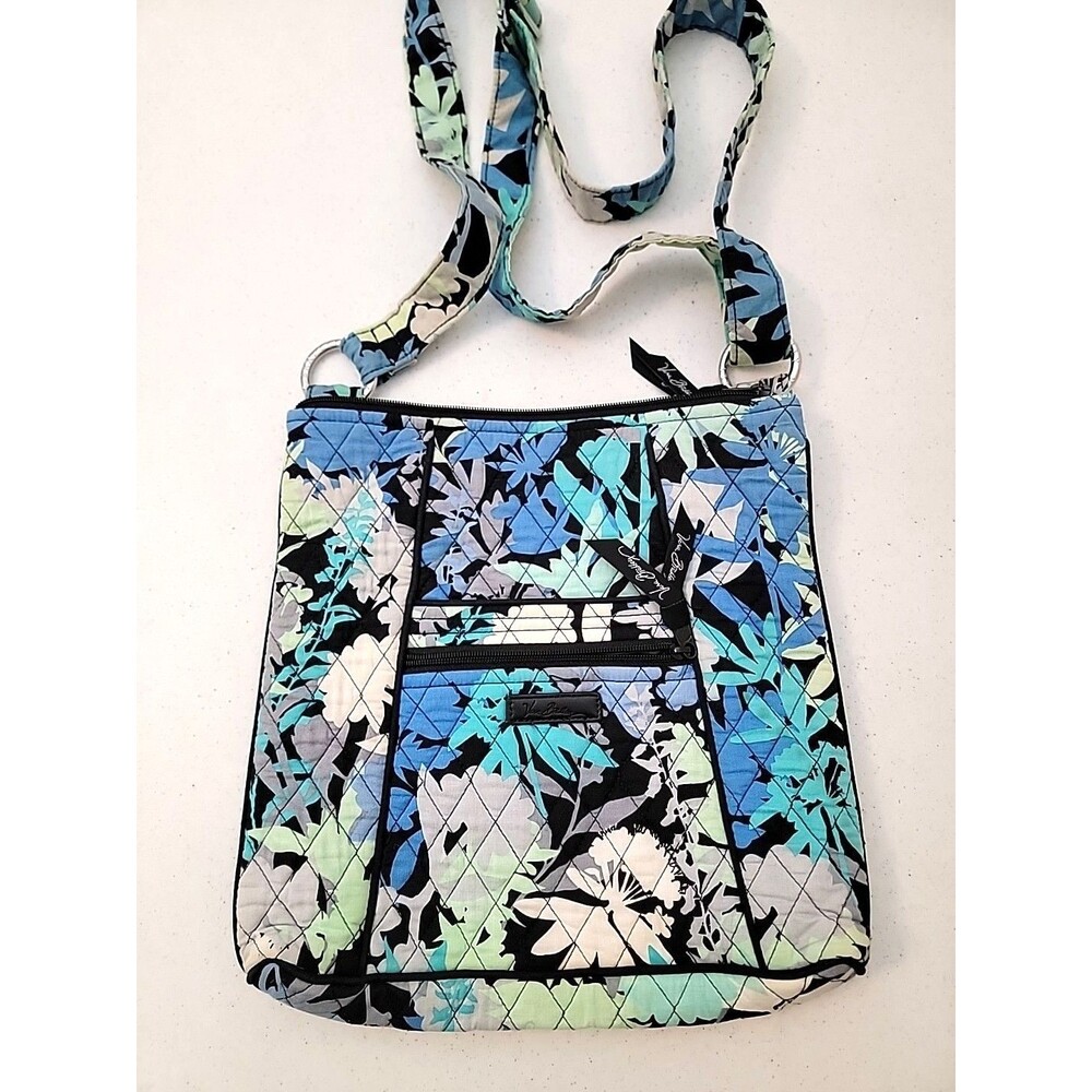 Vera Bradley Triple Zip Hipster Crossbody